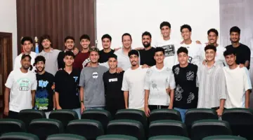 كواليس جلسة محمد سلامة السريعة مع شباب الاتحاد السكندري